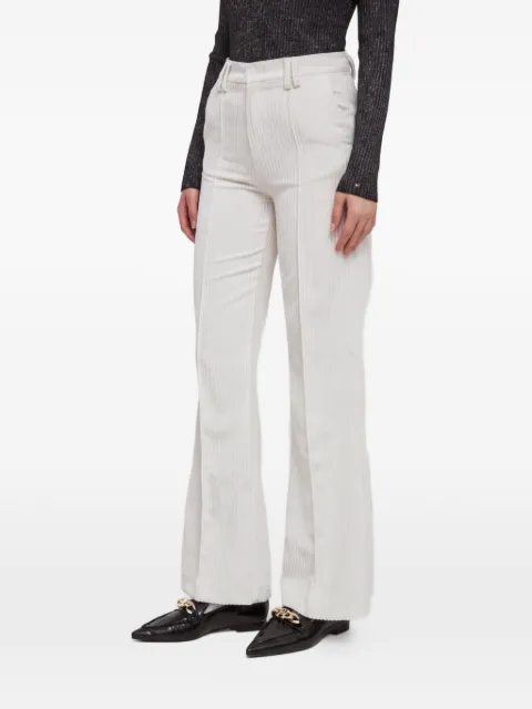 Benetton corduroy flared trousers White 4NIADF05H