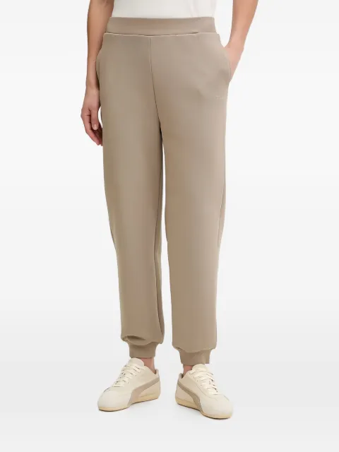 GUESS USA silver-tone logo trousers Neutrals V6RB15K9V31