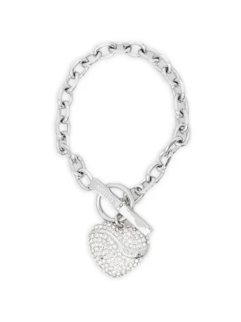 GUESS USA heart-chain bracelet Silver JUBB04496JW