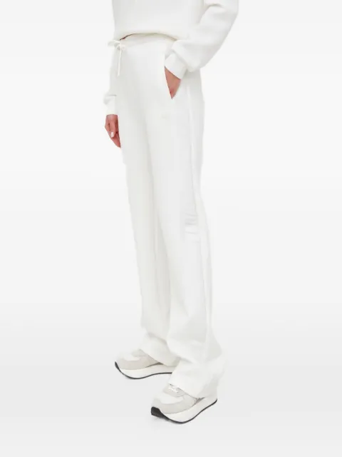 GUESS USA drawstring logo-patch track pants White V3RB21K7UW2
