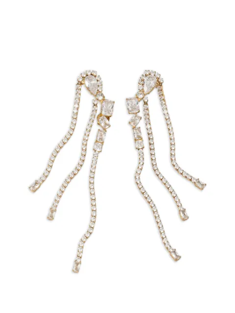 GUESS USA crystal-embellished drop earrings Gold JUBE05362JW