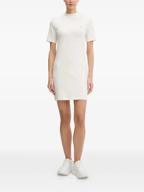 GUESS USA logo-detail mini dress Neutrals V6RK04J1314