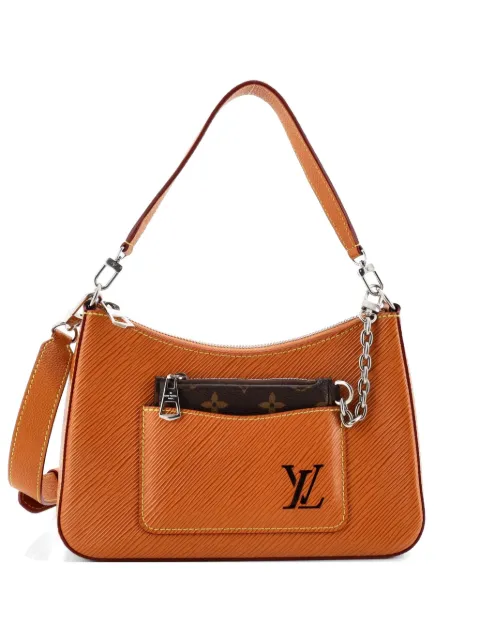 Louis Vuitton Pre-Owned Marelle Handbag Epi Leather hobo bag Brown EZR8H5H0NGI2DTZ8