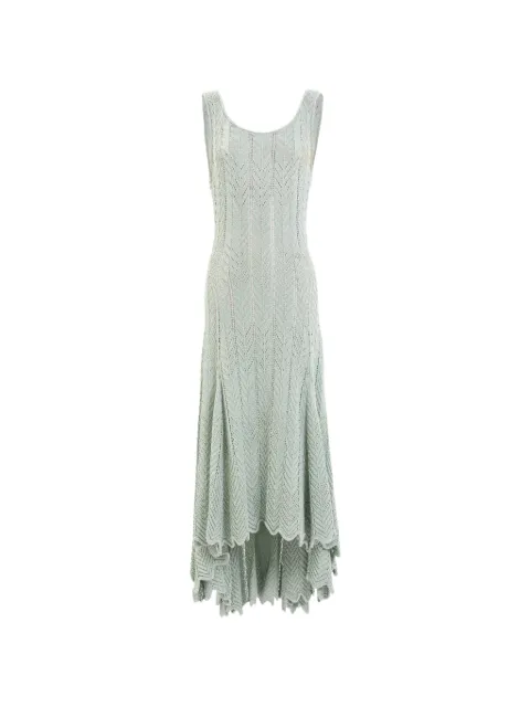 Saiid Kobeisy knit midi dress Green RTDWSS26MD009