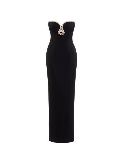 Saiid Kobeisy strapless dress Black RTCKSS26MD040