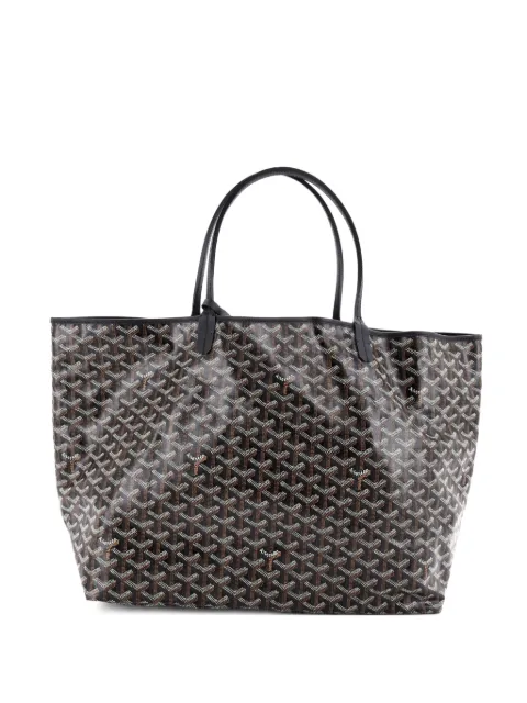 Goyard Pre-Owned Saint Louis Coated Canvas GM tote bag Black 6FBP9I5TKN9BKCHW