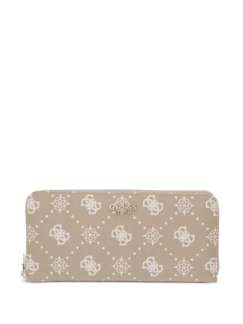 GUESS USA Carrie 4G-monogram wallet Neutrals SWGP9898146