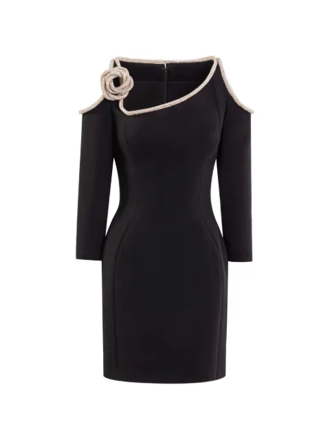Saiid Kobeisy crystal-embellished mini dress Black RTCKSS26SD039