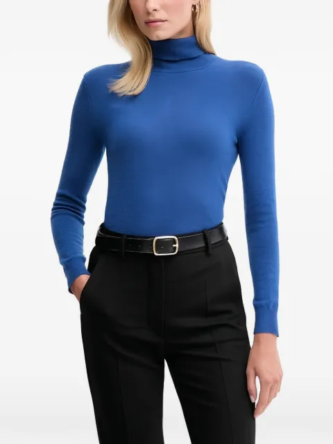Benetton roll neck knitwear Blue 1002D2348