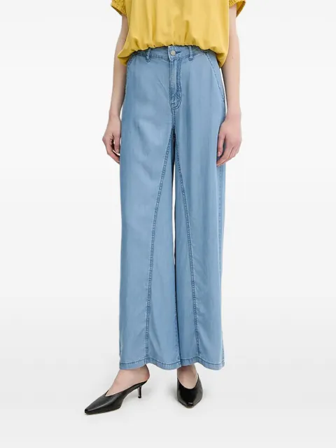 Benetton seam-detail trousers Blue 4KHNDF09L