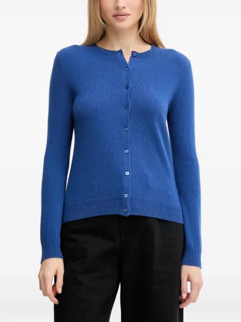 Benetton crew-neck cardigan Blue 1002D5485
