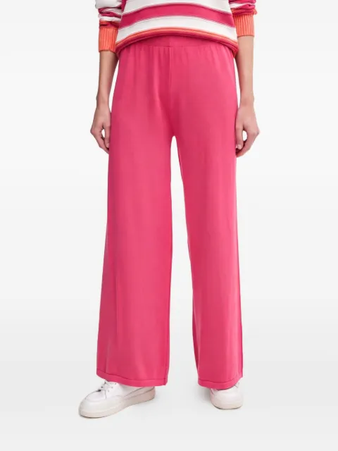 Benetton elastic-waistband trousers Pink 1294DF00V
