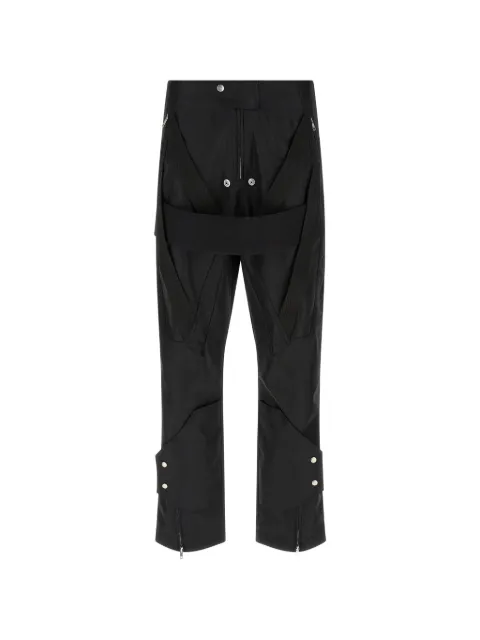 Rick Owens multi-zip trousers Black RR01F2312NCVER4