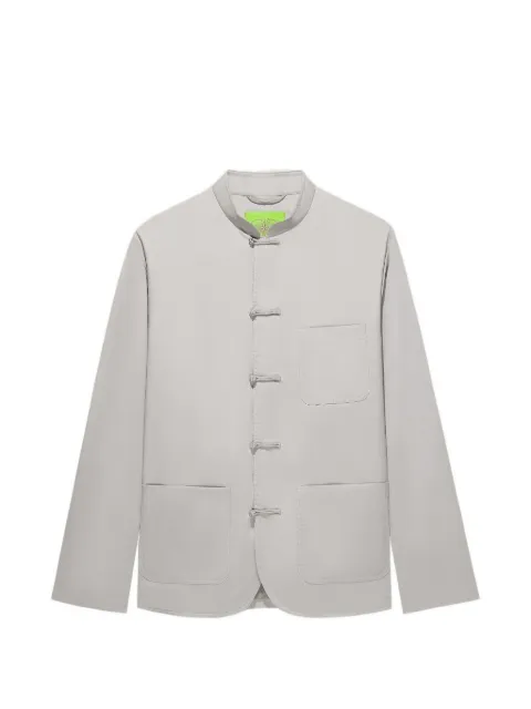 Shanghai Tang chest-pocket jacket Grey Z2MRJ336GJ