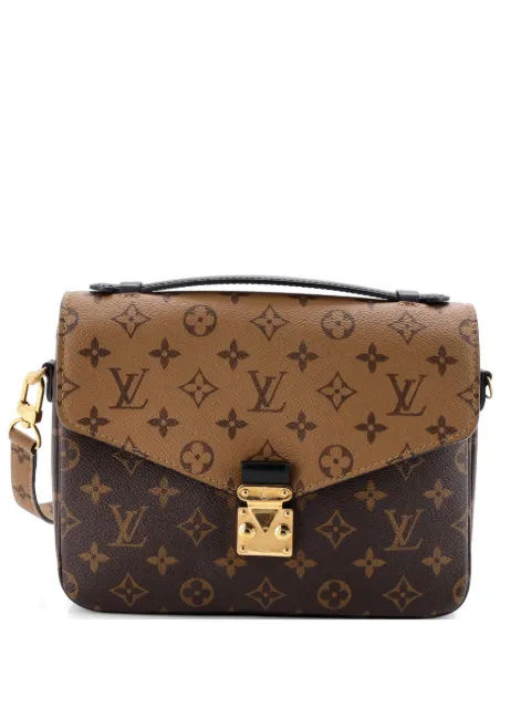 Louis Vuitton Pre-Owned Pochette Metis Reverse Monogram Canvas crossbody bag Brown F1T2ZYQU83NAG9K7