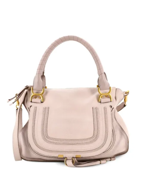 Chloé Pre-Owned Marcie Leather Medium satchel Neutrals 2XZ8OYW5JLJWZOAW