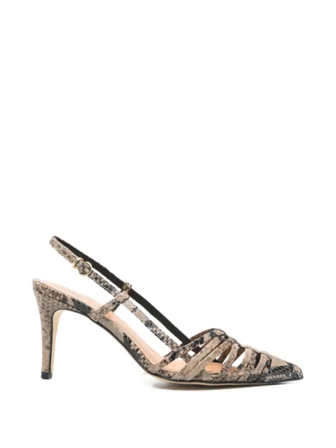 The Seller python-print leather pumps Neutrals SE3031