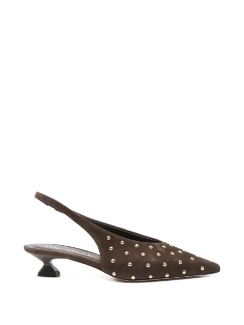 The Seller Naiarah studded slingback pumps Brown SS4003