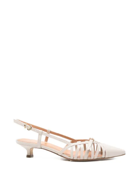 The Seller slingback leather pumps Neutrals SE3033
