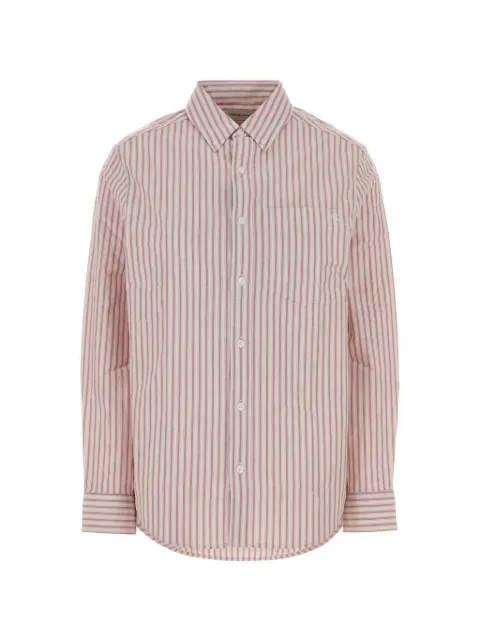 Calvin Klein striped classic shirt Neutrals LV04RF100GTJG