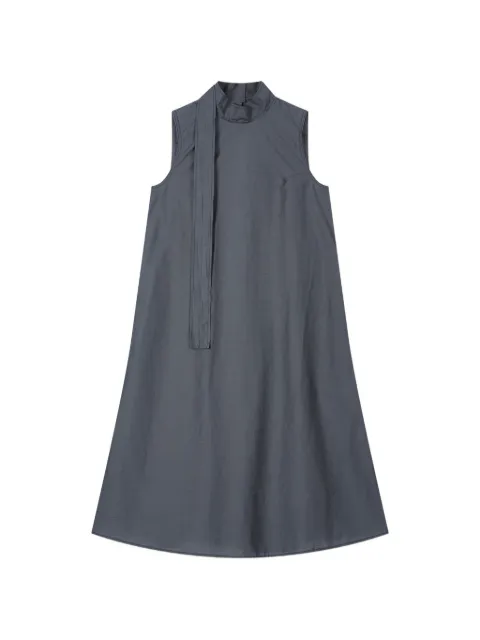 TOMBOY sleeveless A-line cotton dress Grey 9106241208