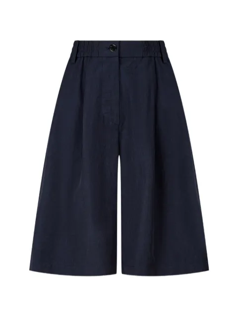 TOMBOY elasticated-waist pleated shorts Blue 9106231092