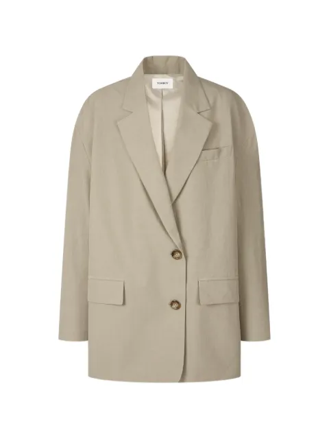 TOMBOY single-breasted oversized blazer Neutrals 9106212091