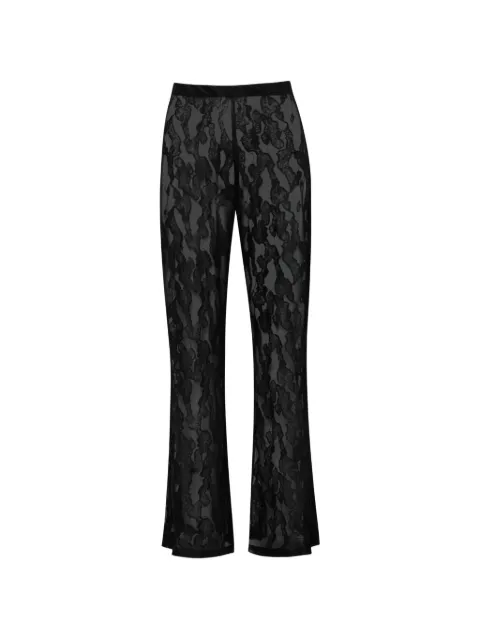 Baobab Porto flared lace trousers Black 6200266