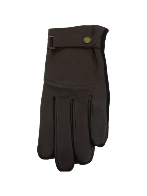 Polo Ralph Lauren diamond quilted gloves Brown PG0046209