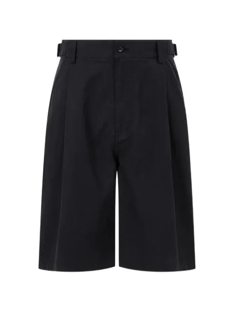 TOMBOY pleated side-strap shorts Black 9156231192
