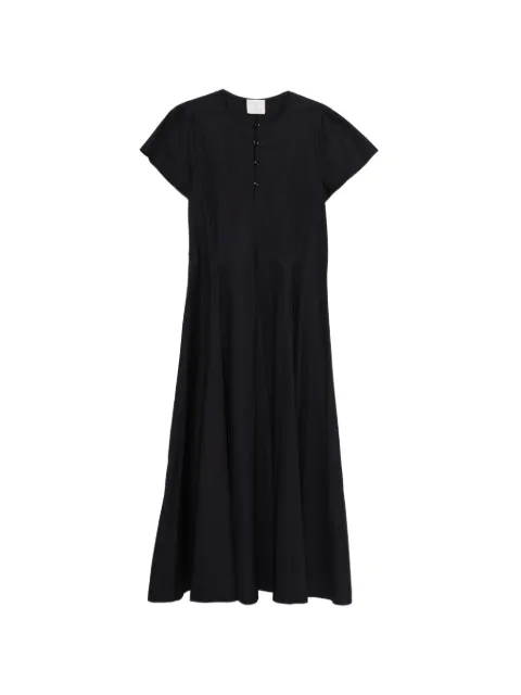 Forte Forte buttoned midi dress Blue 14838