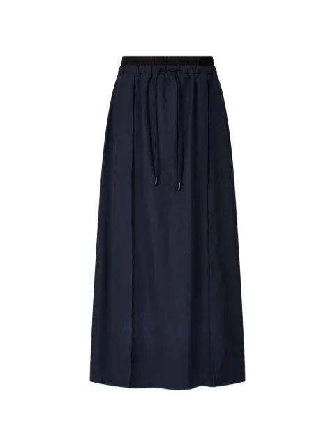TOMBOY elastic-waist drawstring-detail skirt Blue 9106232091