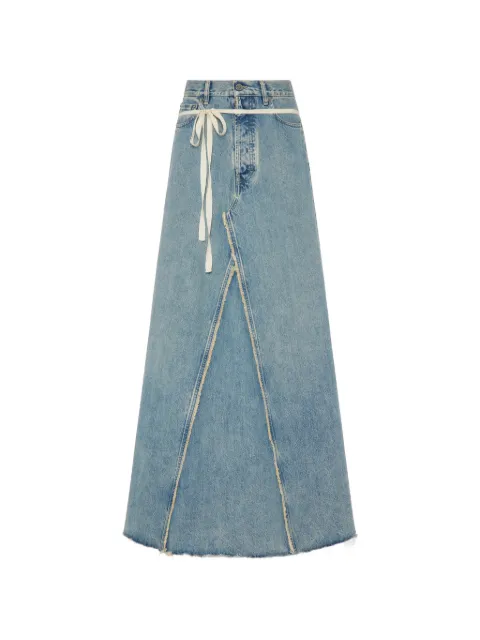 Maison Margiela denim maxi skirt Blue S29MI0010M30066