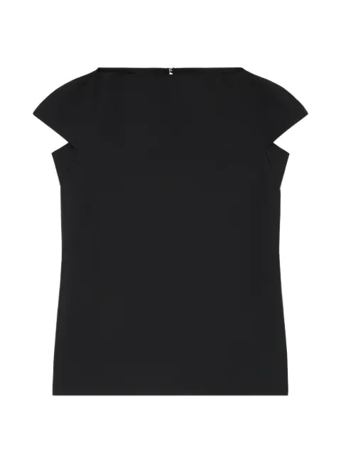 MM6 Maison Margiela cap-sleeve mini dress Black S62DA0067M35881