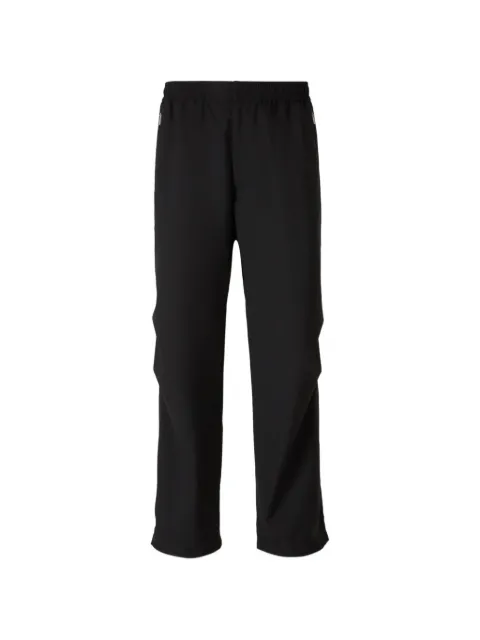 Laminar elastic-waistband trousers Black PT00070UL12847