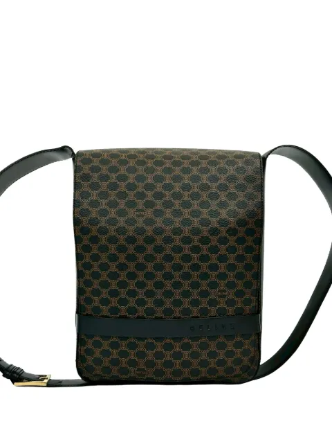 Celine Pre-Owned 1999 Macadam Coated Canvas crossbody bag Black JBZDANWCCW8RG75H