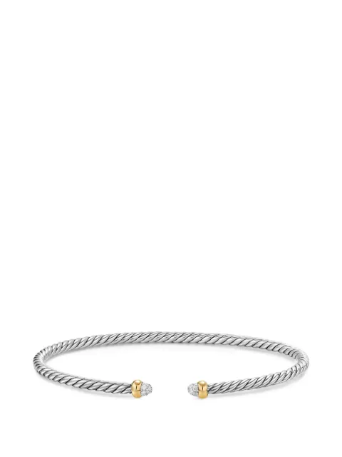 David Yurman micro Cable Flex® bracelet Silver B18907DS4ADI