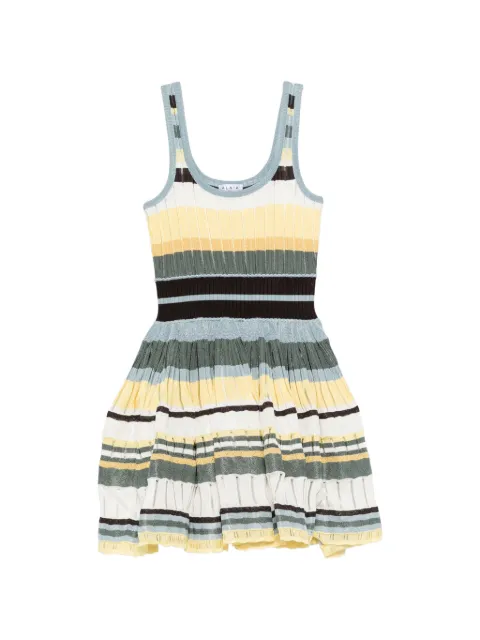 Alaïa multicolor crinoline dress White AA9R3100K266D