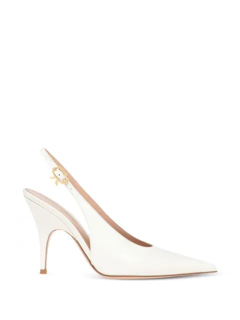Gianvito Rossi Sofia slingback pumps White G9560595RICVIT