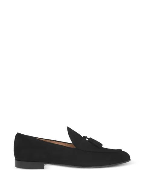 Gianvito Rossi tassel-detail loafers Black G2543851CUOCAM
