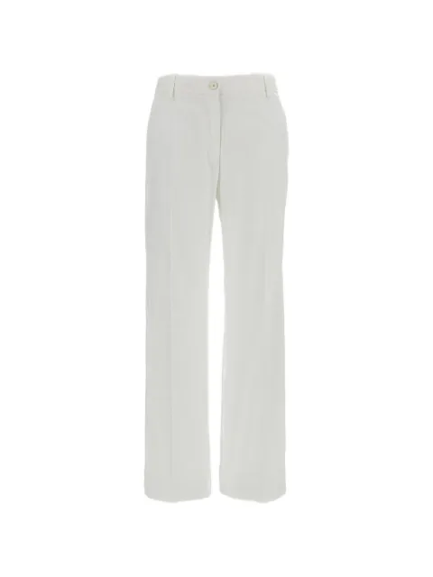Alberto Biani buttoned trousers White CC835CO030210