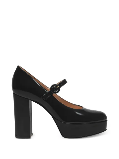 Gianvito Rossi buckle-strap pumps Black G2542670RICNUI