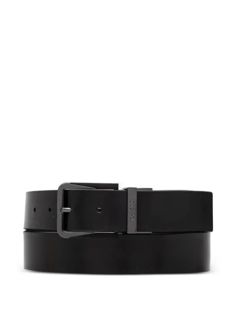 GUESS USA reversible saffiano-leather belt Black BM7870P6135