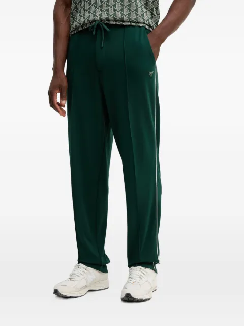 GUESS USA side-piping track pants Green M5YB18KCBR2