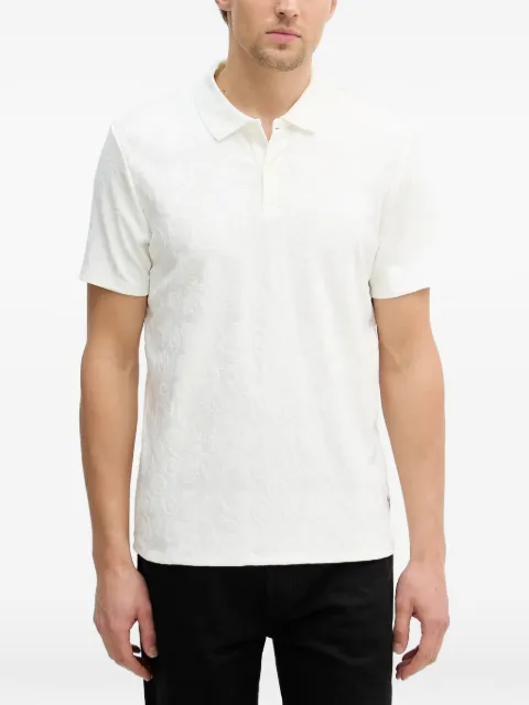 GUESS USA jacquard polo shirt White M6RP25KCFE2
