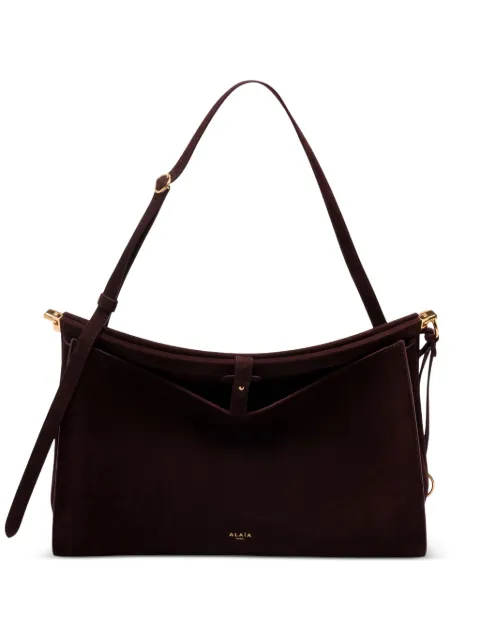 Alaïa Click Pocket 35 shoulder bag Red AA1L2038CA214