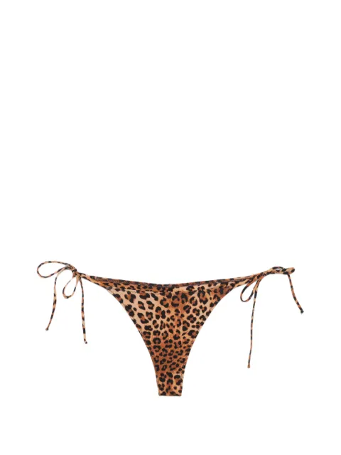 MC2 Saint Barth Marielle leopard-print bikini bottoms Neutrals MRL0001