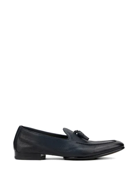 Doucal's tassel-detail loafers Blue DU3520DAINO