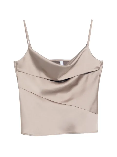 IMPERIAL cowl-neck top Neutrals RIP6LBA