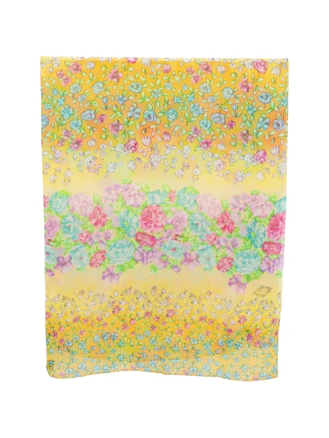 Versace Pre-Owned 1990s floral scarf Yellow VE250ATR